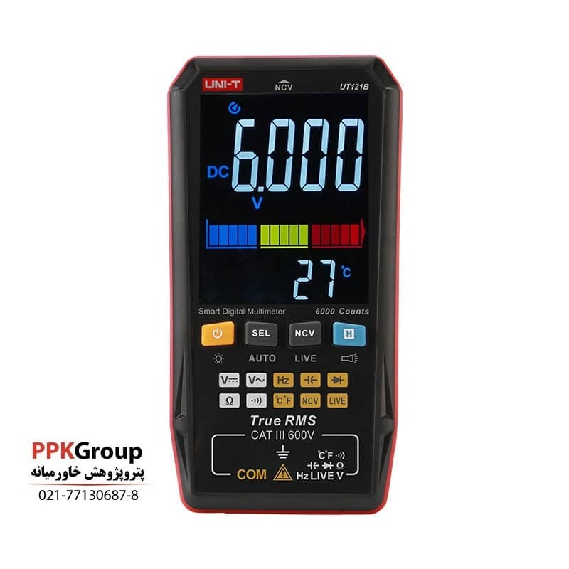 مولتی متر هوشمند دیجیتال یونی تی مدل UNI-T UT121B