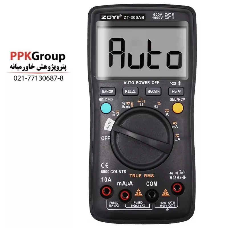 خرید مولتی متر بلوتوثی زویی مدل ZT-300AB