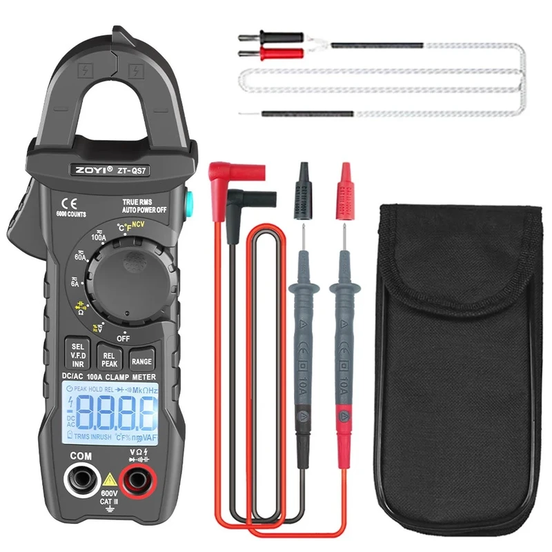 خرید مولتی متر کلمپی زویی مدل ZT-QS7